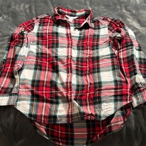 Old Navy Vibrant Plaid Button-Down Shirt